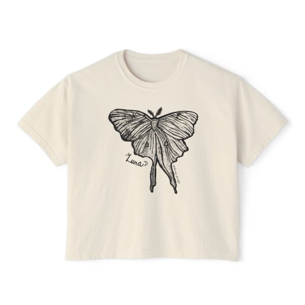 Luna Moth Graphic Boxy Tee
